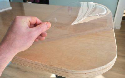 Comment enlever une bulle d’air sous une nappe transparente ?
